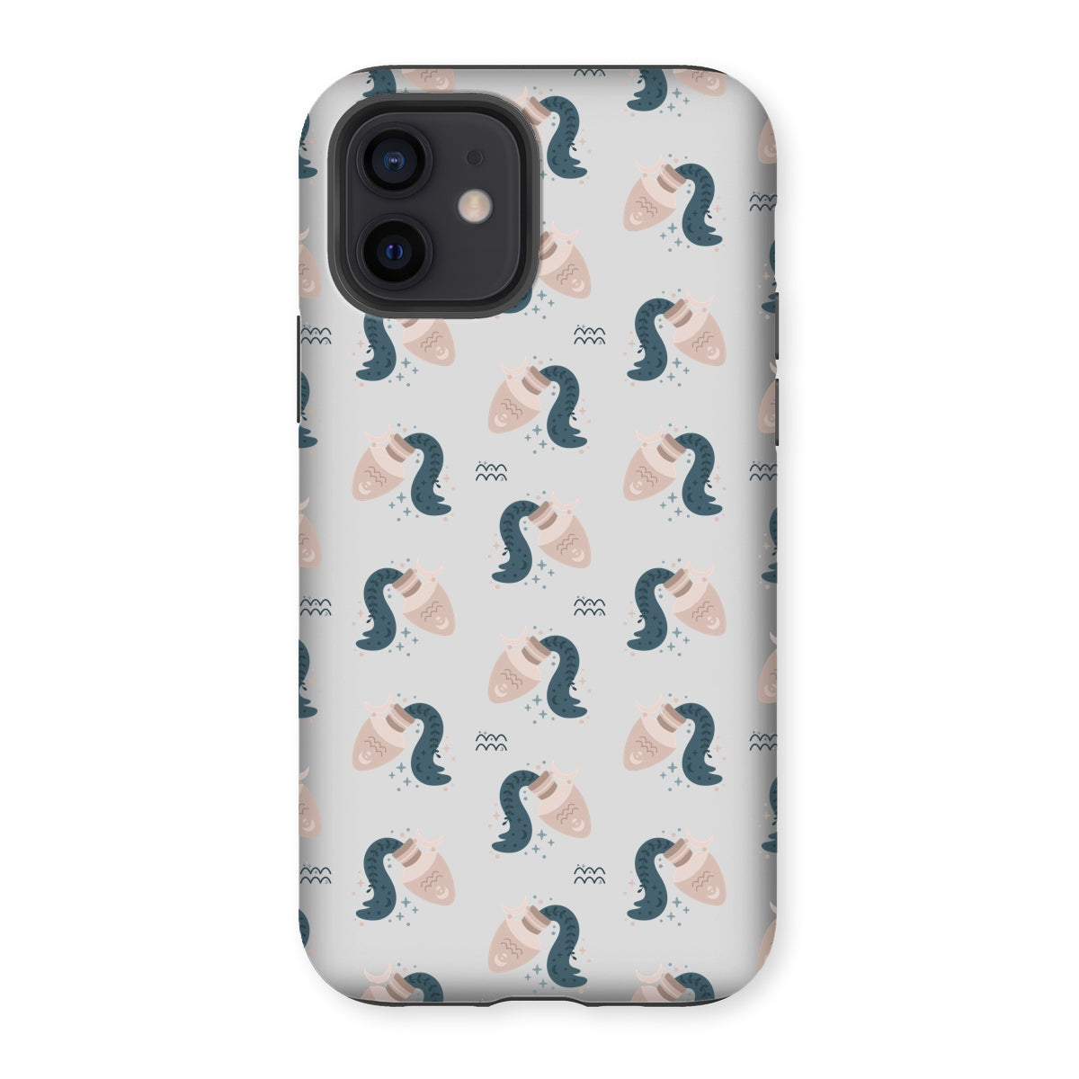 Aquarius Pattern Tough Phone Case