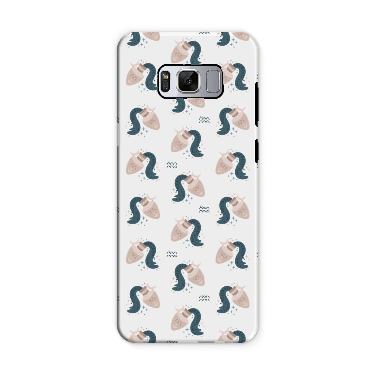 Aquarius Pattern Tough Phone Case