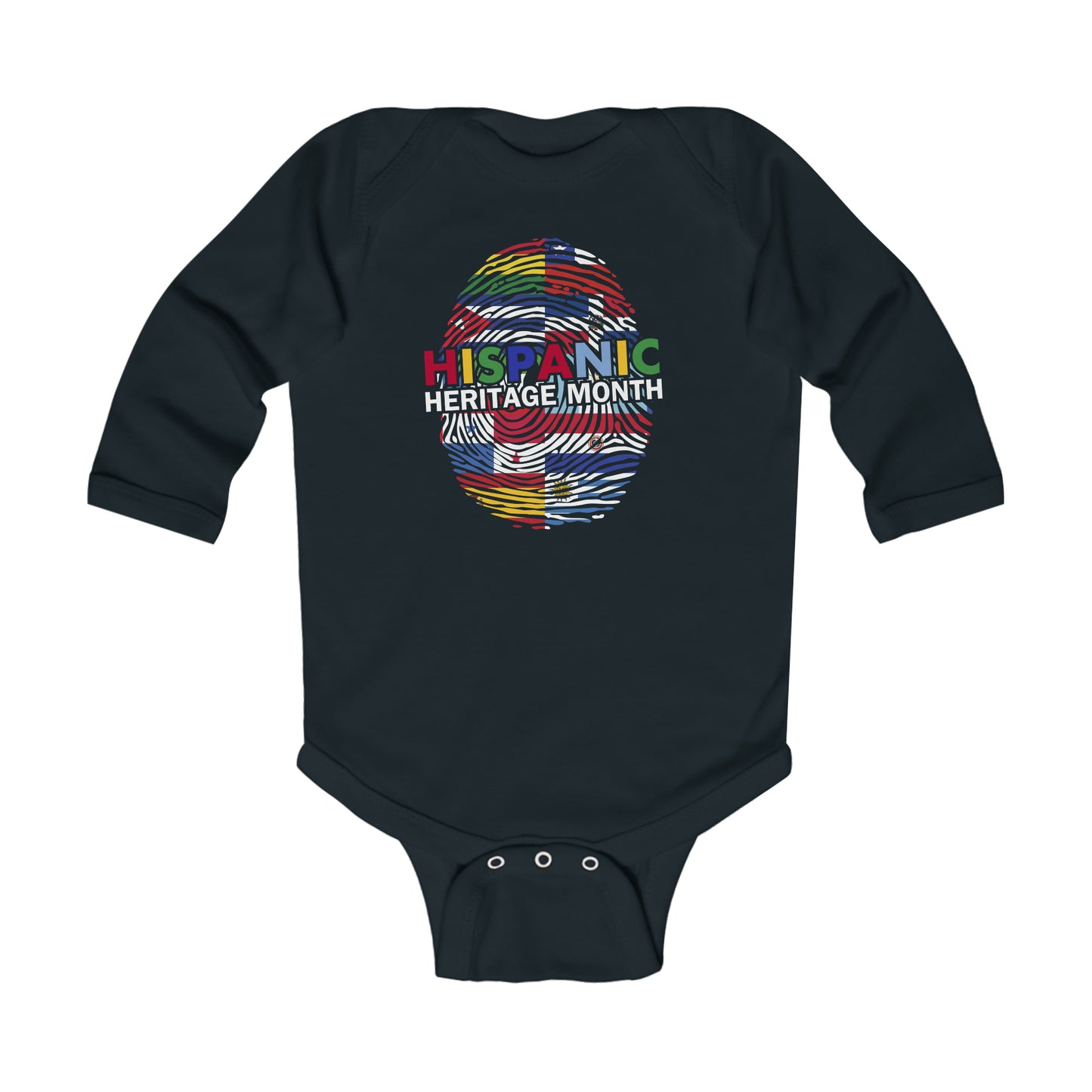 Hispanic Heritage Month Infant Long Sleeve Bodysuit