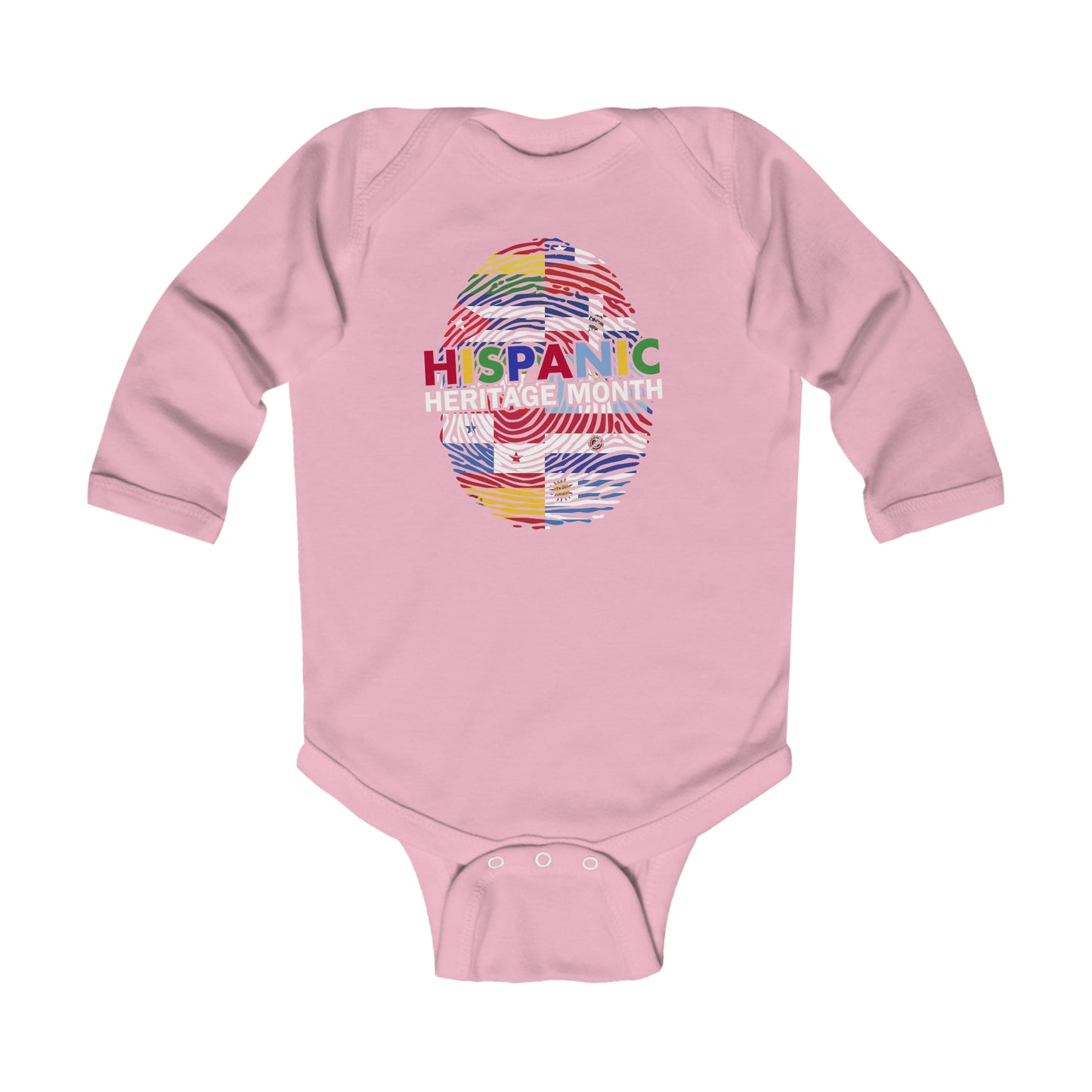 Hispanic Heritage Month Infant Long Sleeve Bodysuit