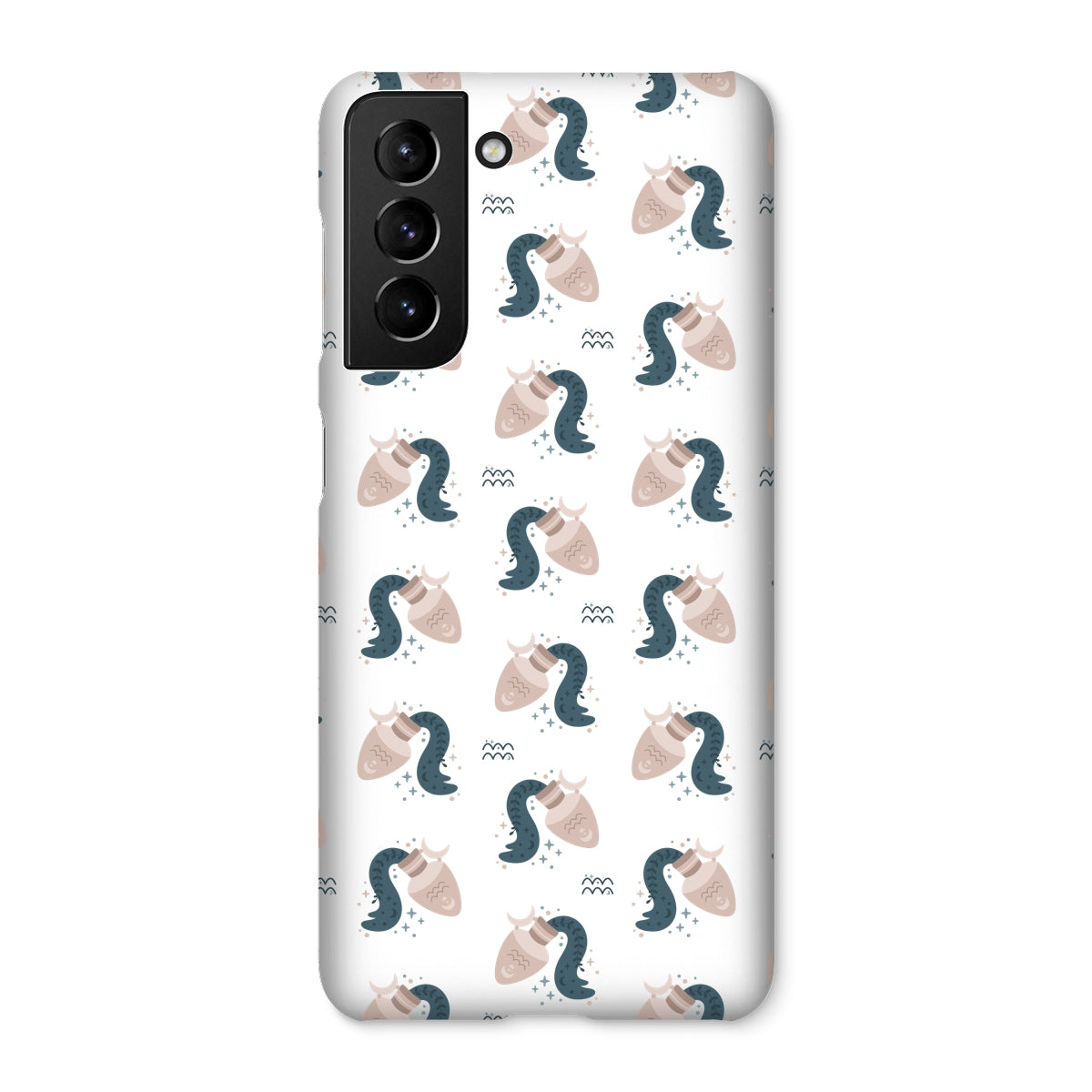 Aquarius Pattern Snap Phone Case