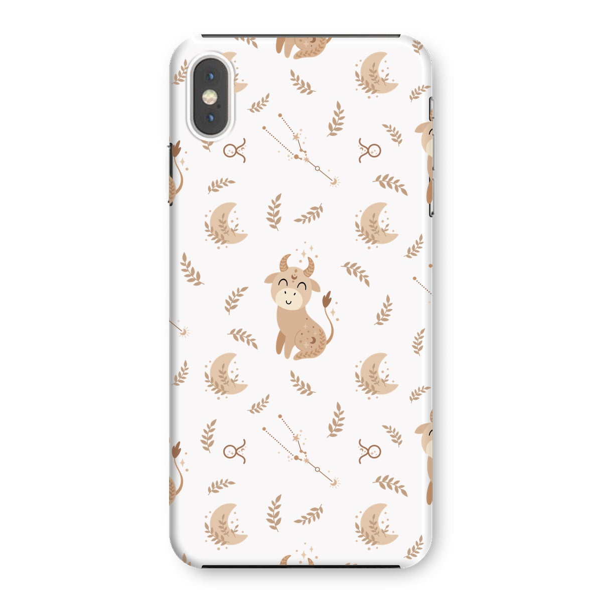 Taurus Pattern Snap Phone Case