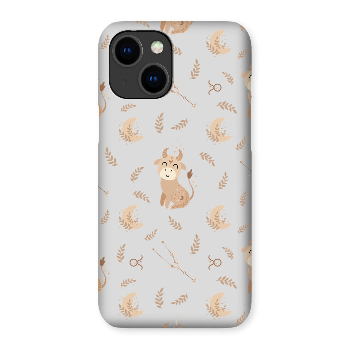 Taurus Pattern Snap Phone Case