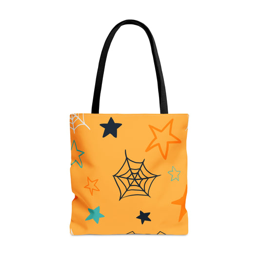 Halloween Spiders & Webs Tote Bag (AOP)
