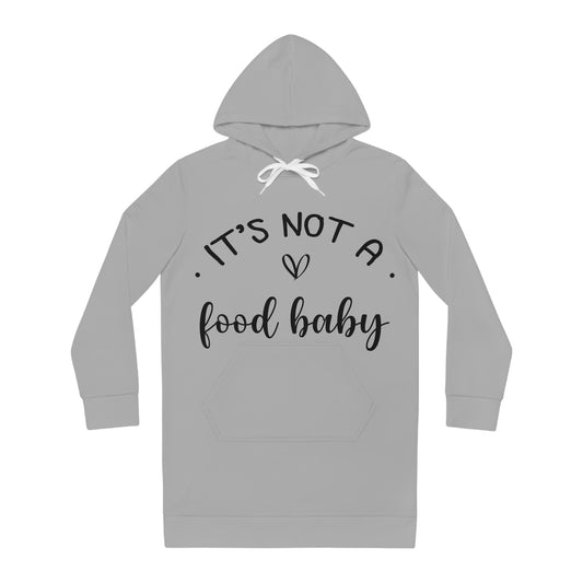 It's Not a Food Baby Women's Hoodie Dress (AOP)