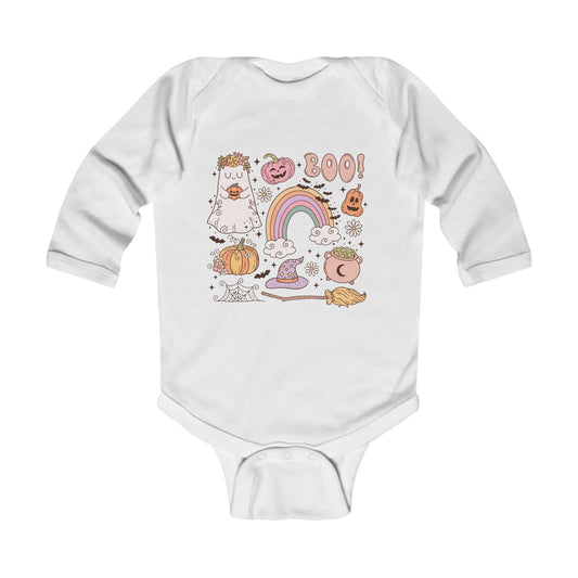 Boo Infant Long Sleeve Bodysuit