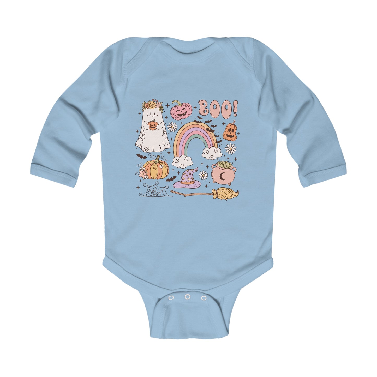 Boo Infant Long Sleeve Bodysuit