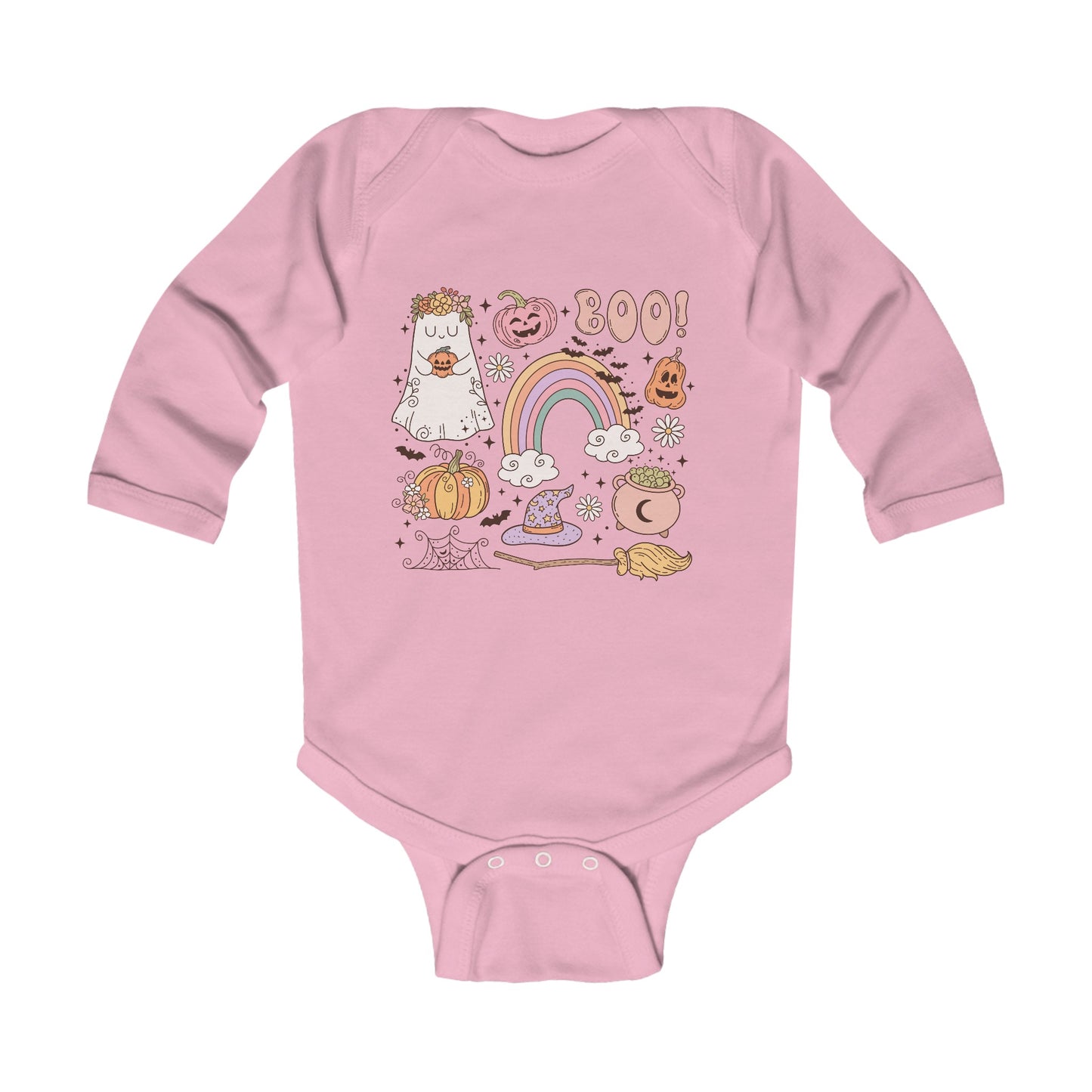 Boo Infant Long Sleeve Bodysuit