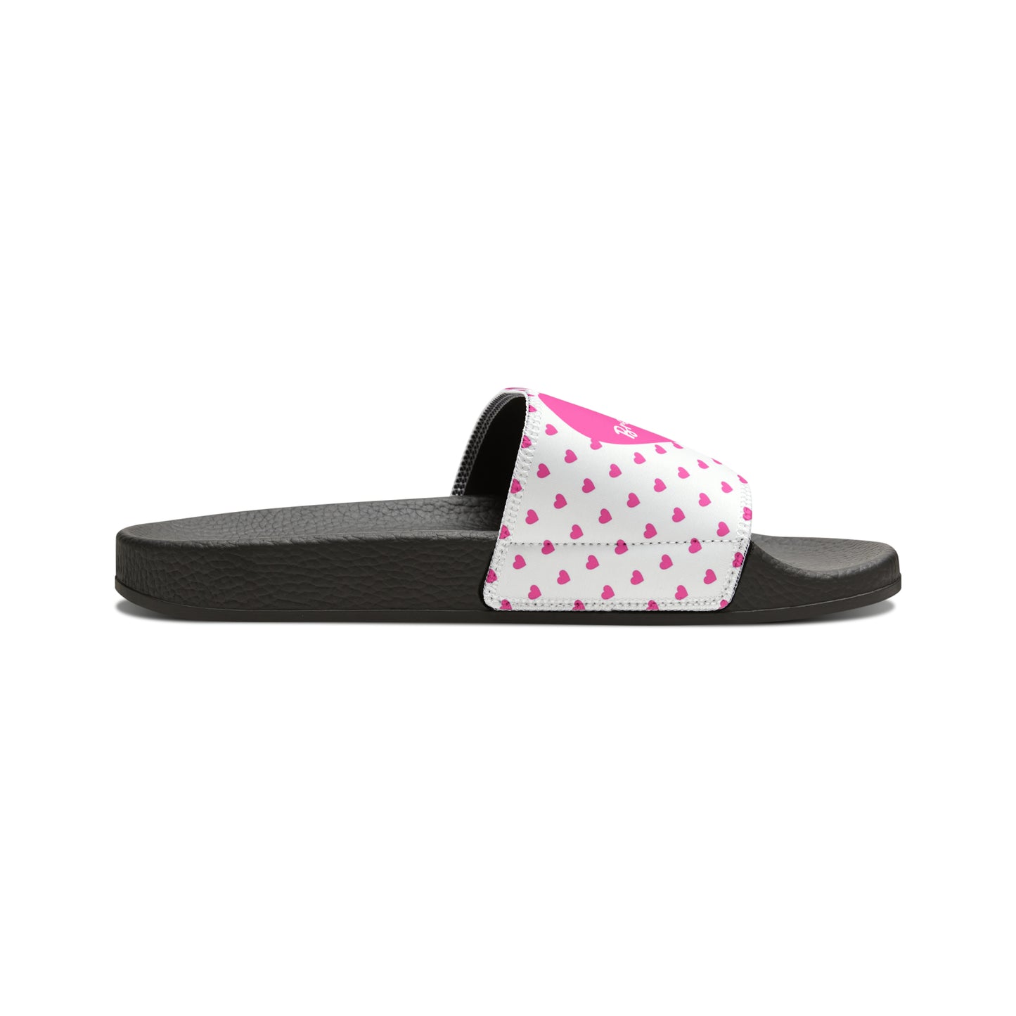 Breast Cancer Women's PU Slide Sandals