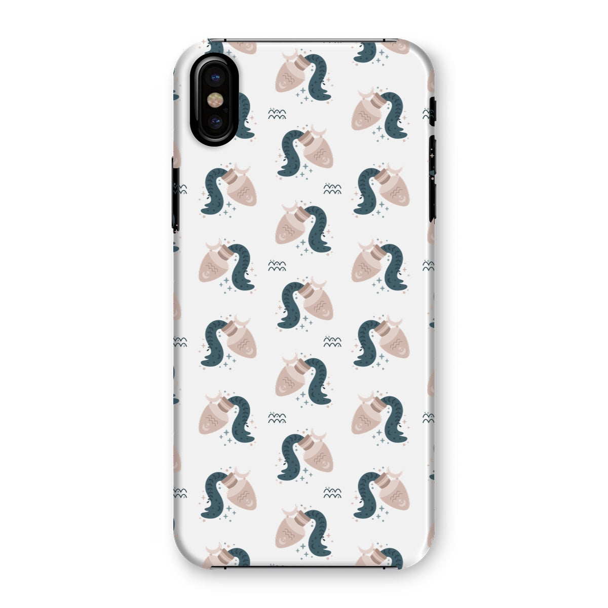 Aquarius Pattern Snap Phone Case