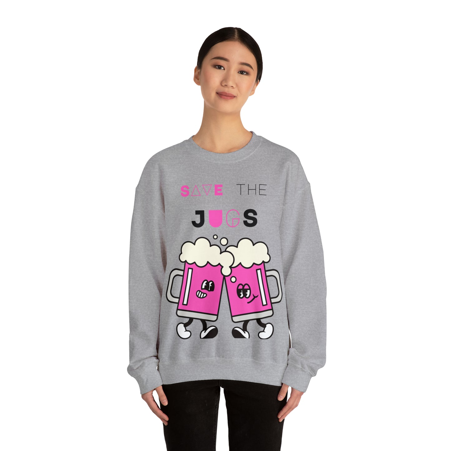 Save The Jugs Unisex Heavy Blend™ Crewneck Sweatshirt