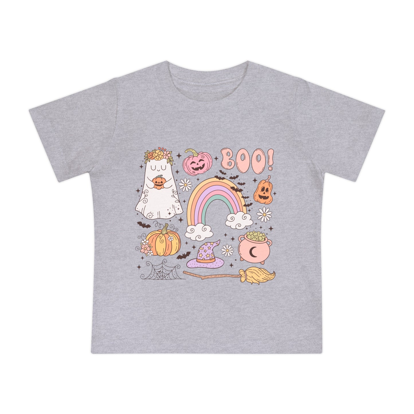 Boo Halloween Baby Short Sleeve T-Shirt