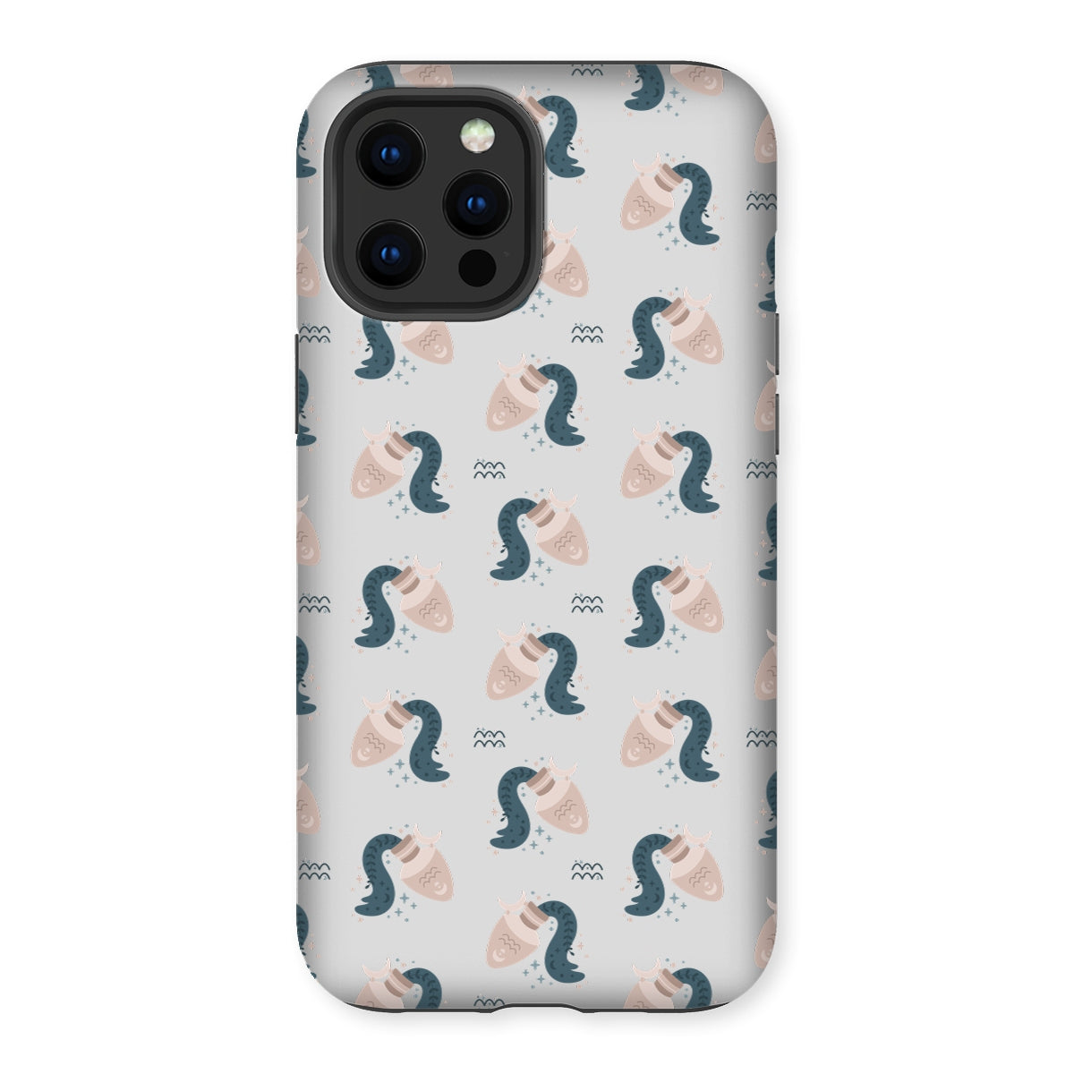 Aquarius Pattern Tough Phone Case