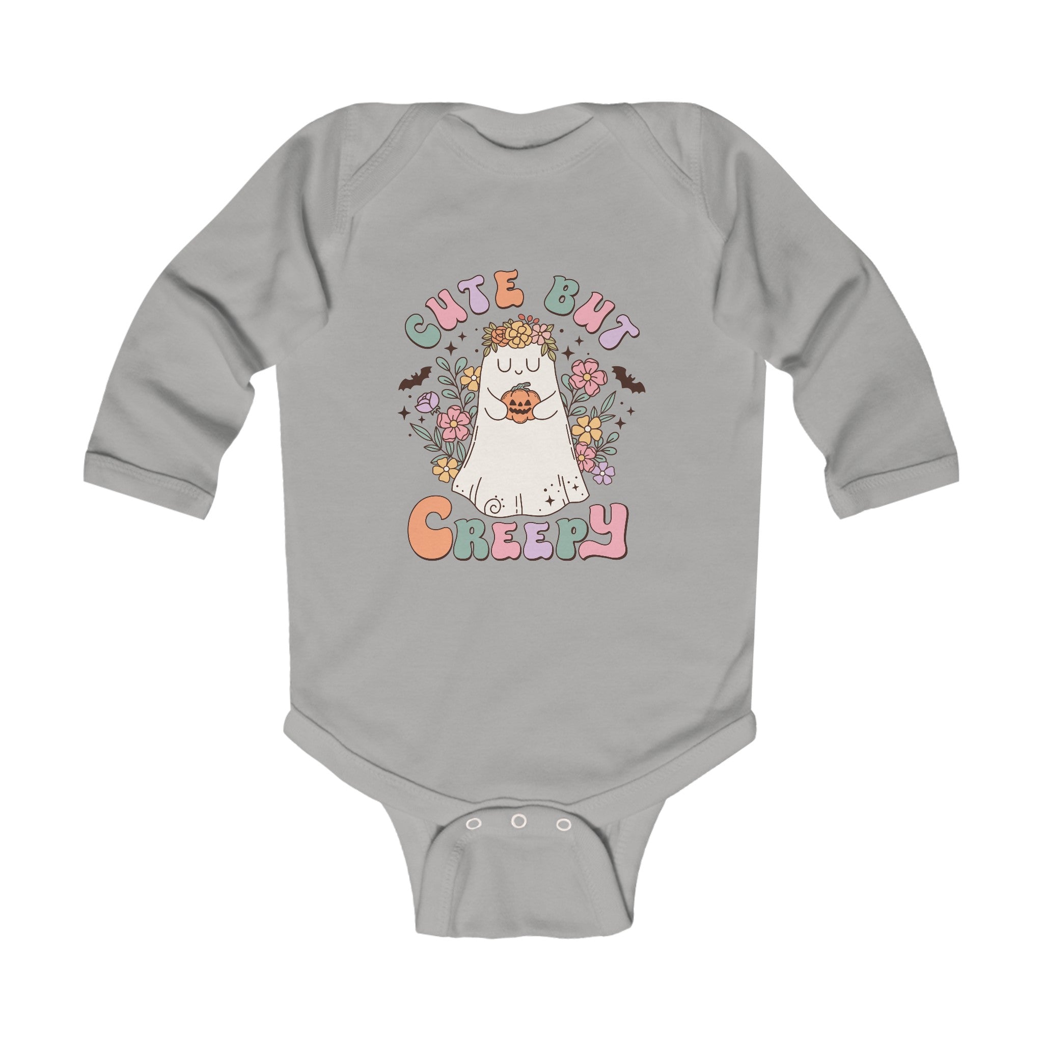 Cute But Creepy  Infant Long Sleeve Bodysuit