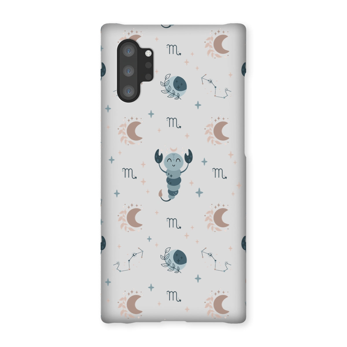 Scorpio Pattern Snap Phone Case