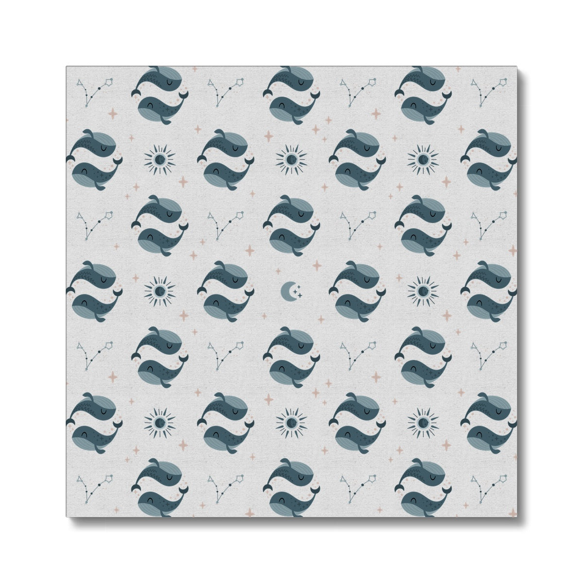 Pisces Pattern Canvas