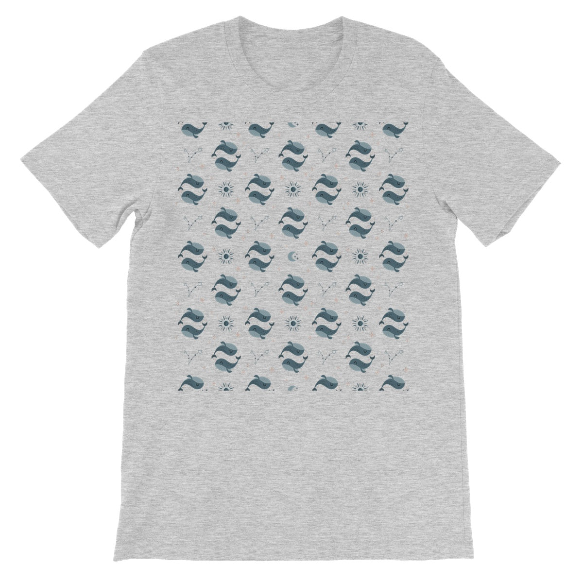 Pisces Pattern Unisex Short Sleeve T-Shirt