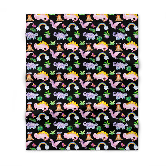 Dino Pattern, Baby Blanket, Dino Baby Blanket, Throw Blanket