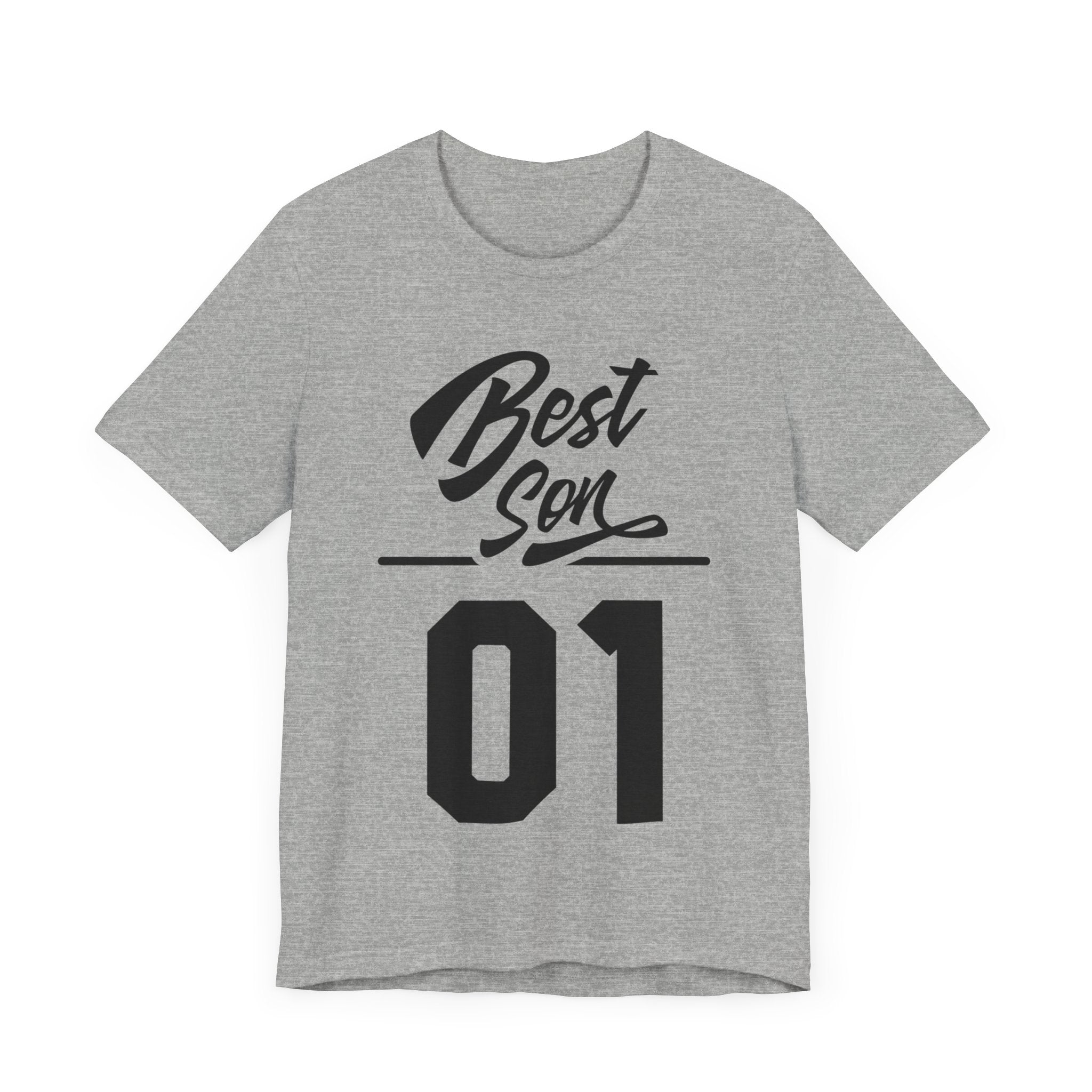 Best Son 01, Best Son Tee, Best Son T-shirt, Gift for Son, Dad to Son Gift, Unisex Jersey Short Sleeve Tee