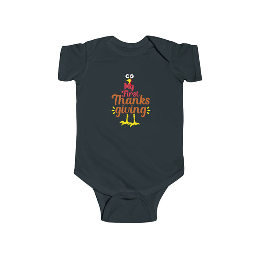 My First Thanksgiving Infant Fine Jersey Bodysuit