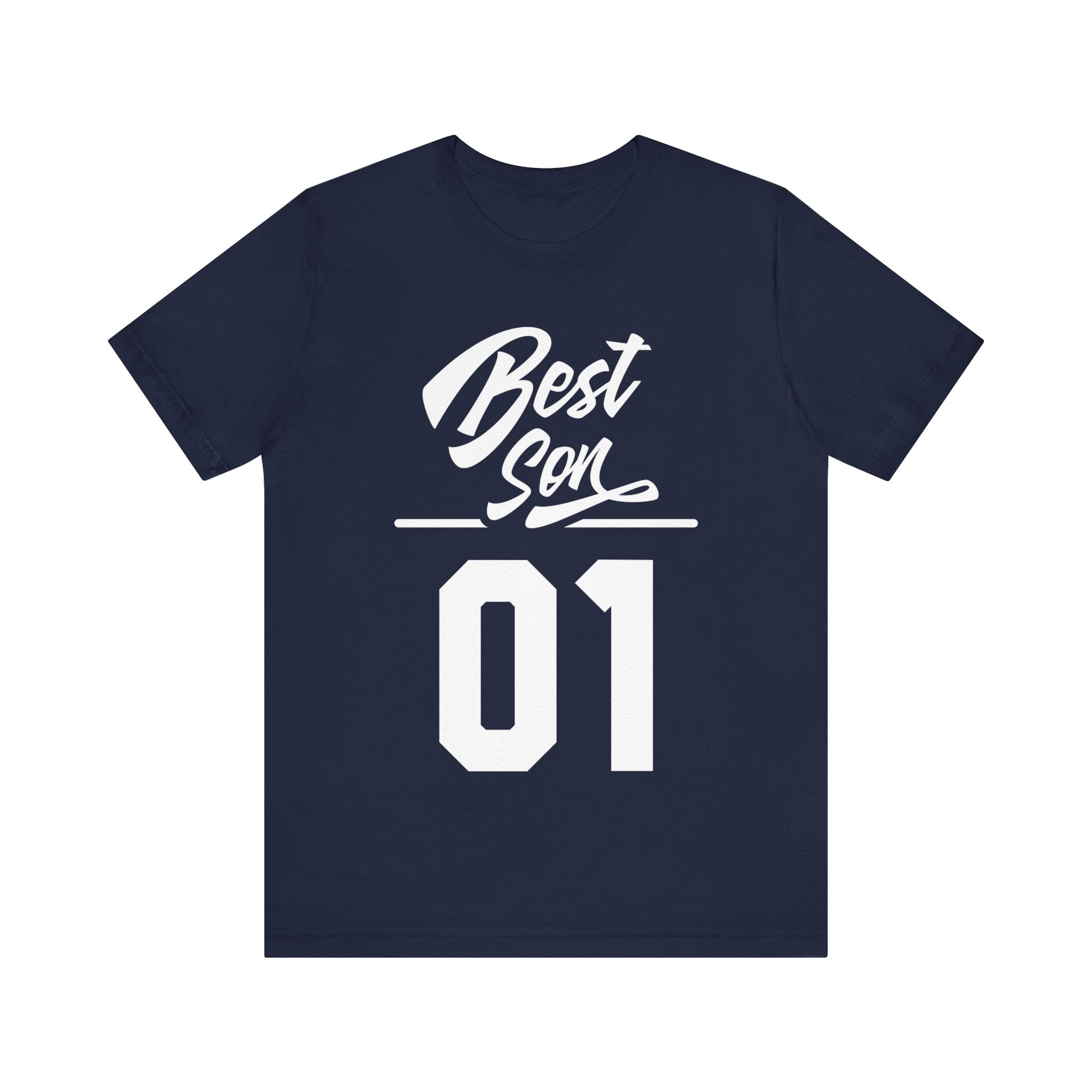 Best Son 01, Best Son Tee, Best Son T-shirt, Gift for Son, Dad to Son Gift, Unisex Jersey Short Sleeve Tee