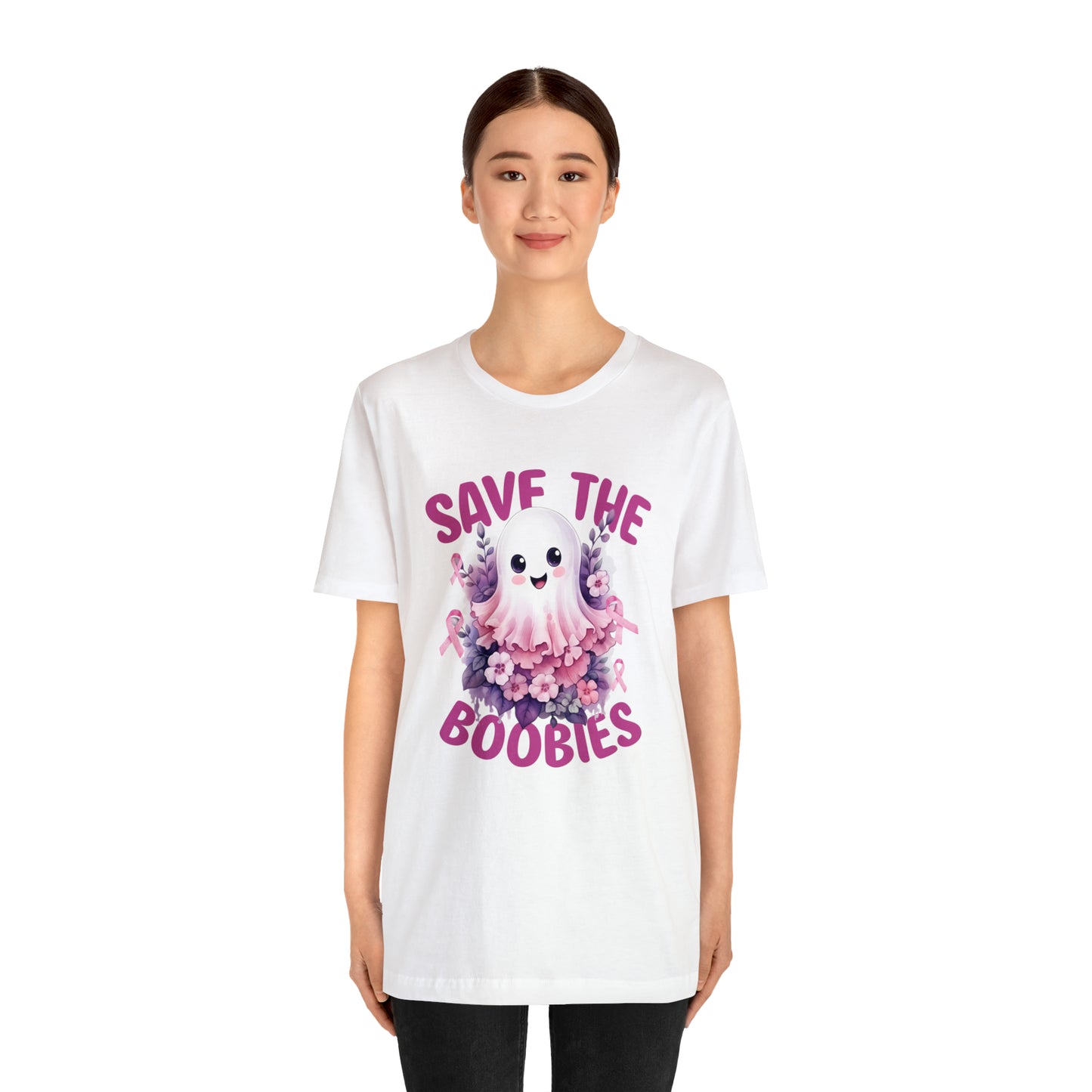 Save The Boobies Unisex Jersey Short Sleeve Tee