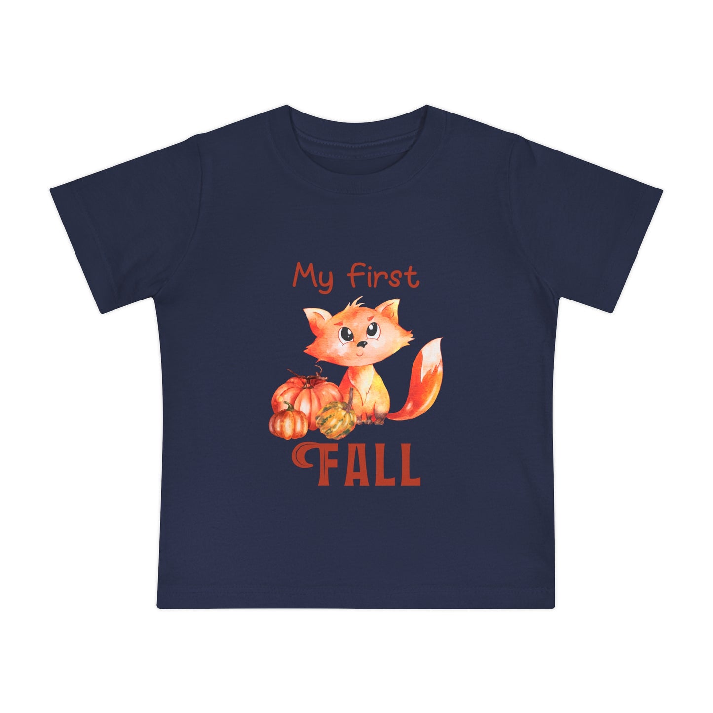 My First Fall Baby Short Sleeve T-Shirt