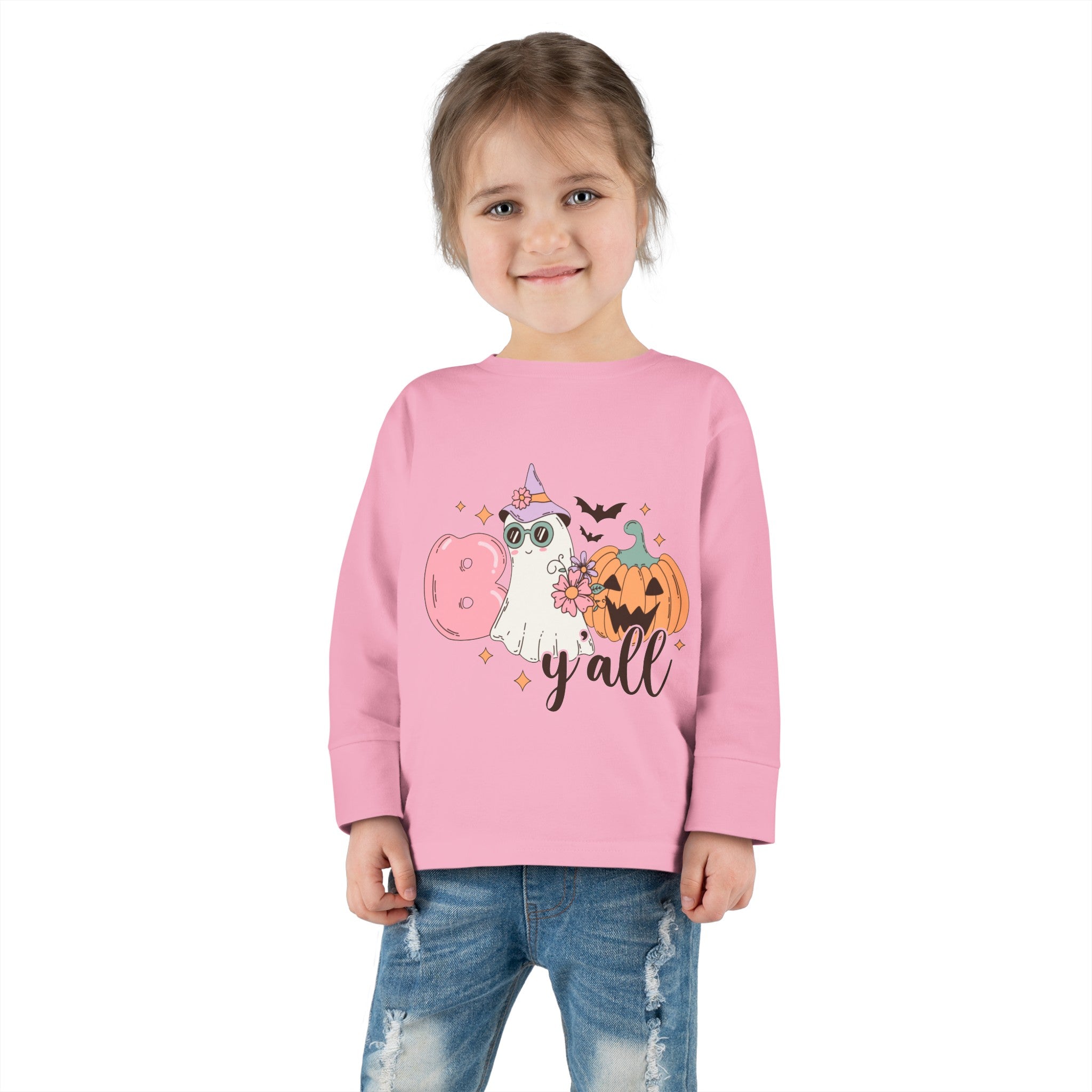 Boo Y All Toddler Long Sleeve Tee