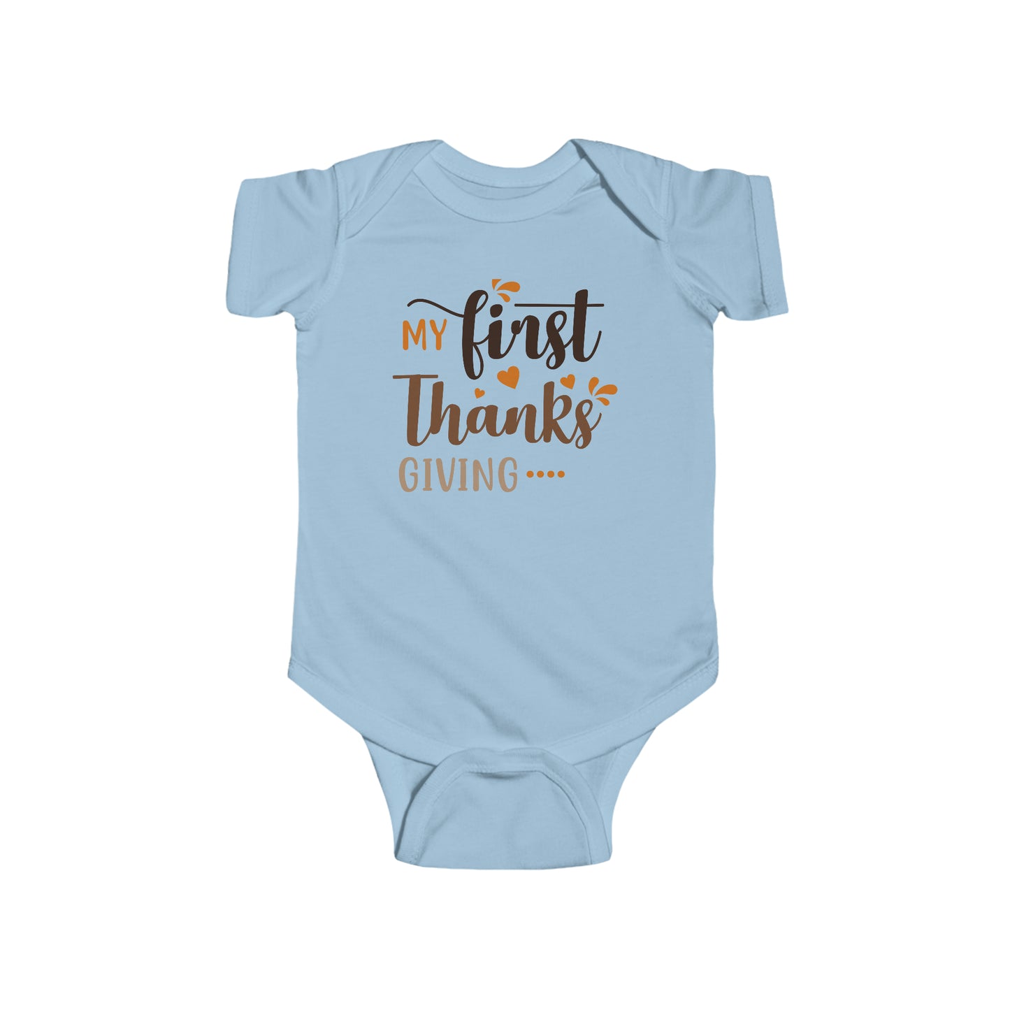 My First Thanksgiving Infant Fine Jersey Bodysuit