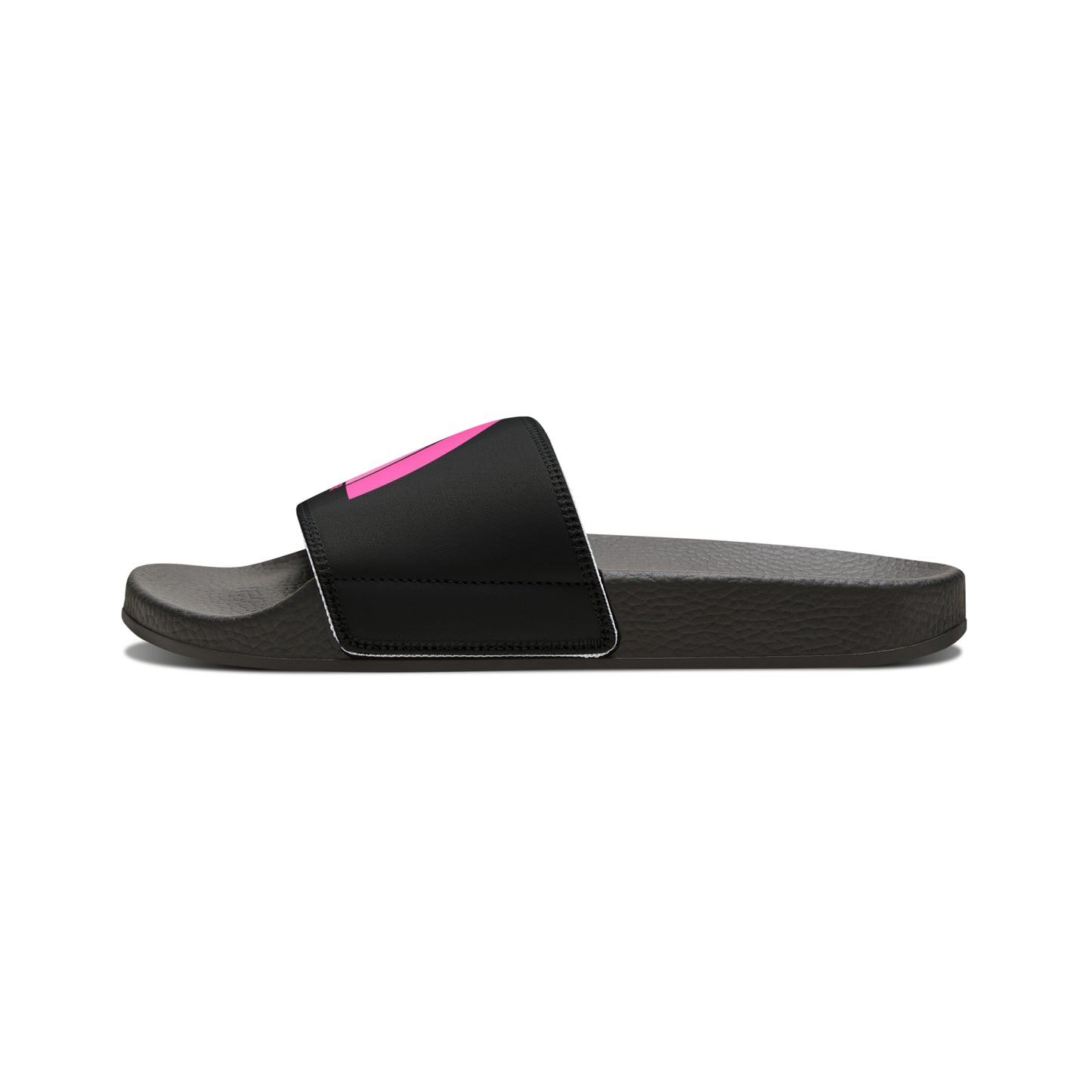 Breast Cancer Women's PU Slide Sandals