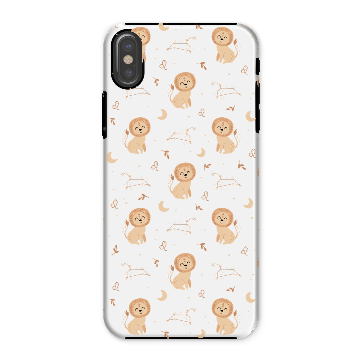 Leo Pattern Tough Phone Case