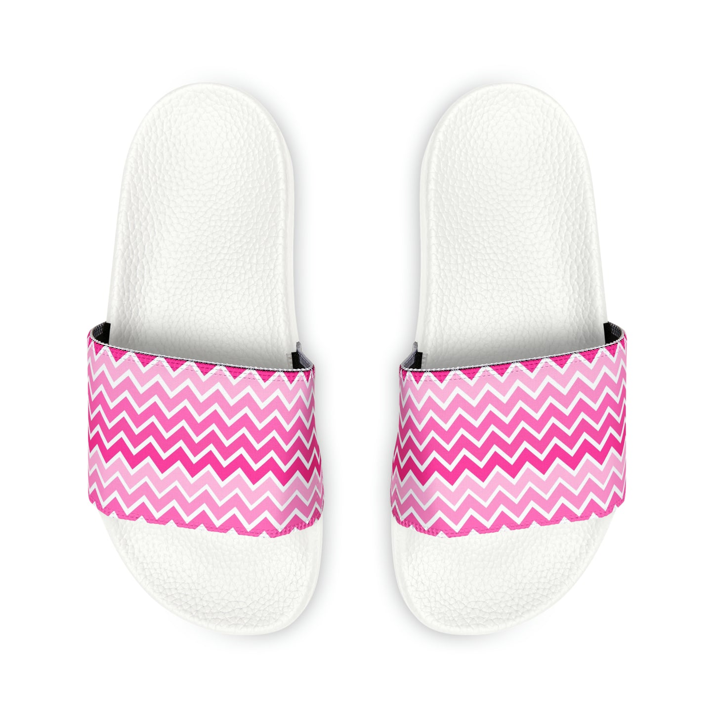 Breast Cancer Women's PU Slide Sandals