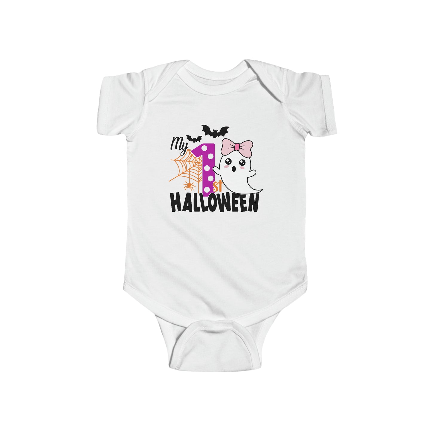 My First Halloween Infant Fine Jersey Bodysuit