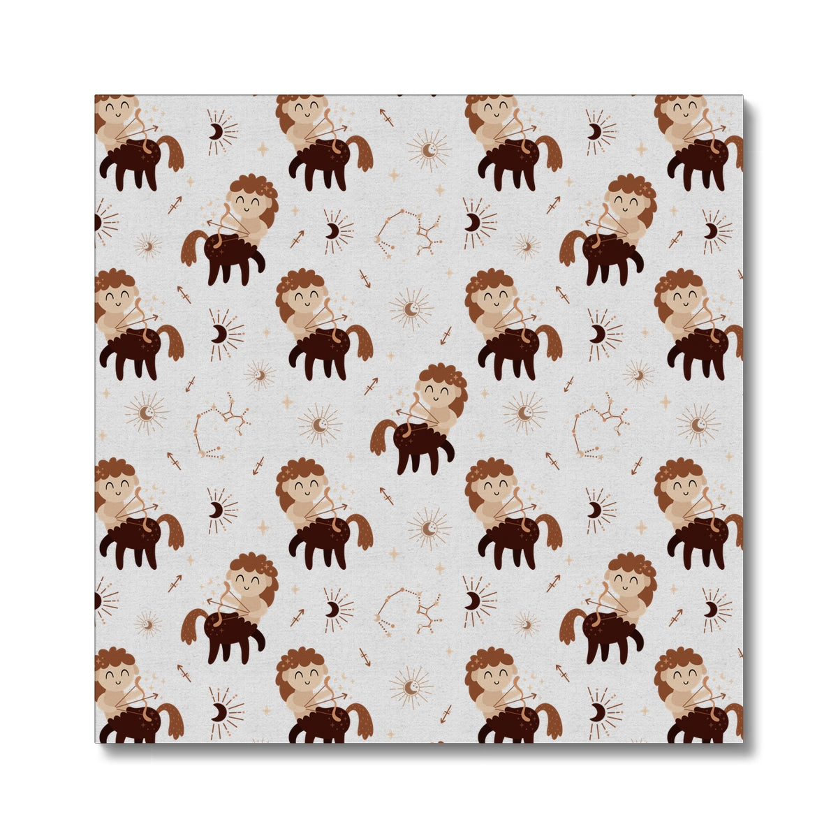 Sagittarius Pattern Canvas