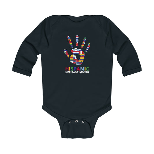 Hispanic Heritage Month Infant Long Sleeve Bodysuit