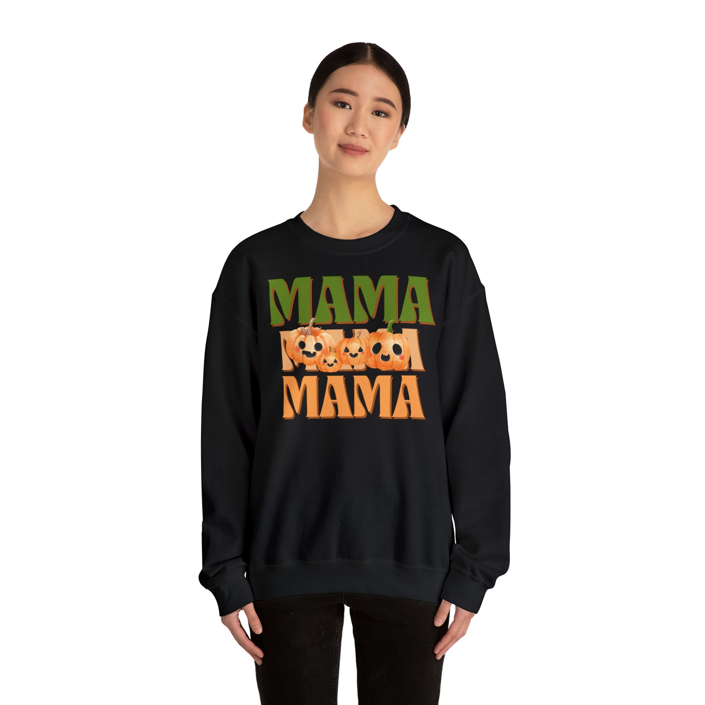 Mama Pumpkin Unisex Heavy Blend™ Crewneck Sweatshirt