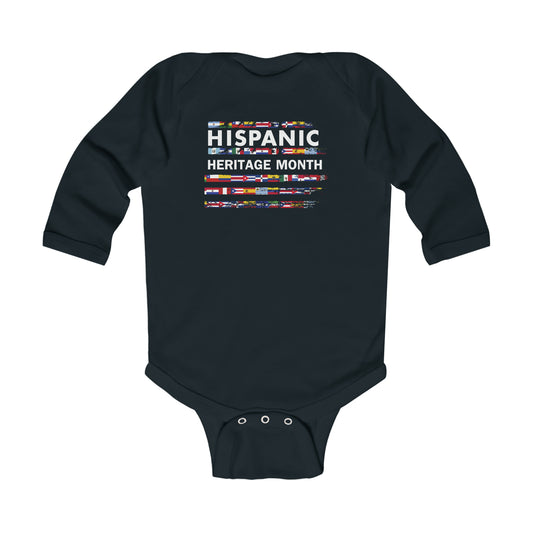 Hispanic Heritage Month Infant Long Sleeve Bodysuit