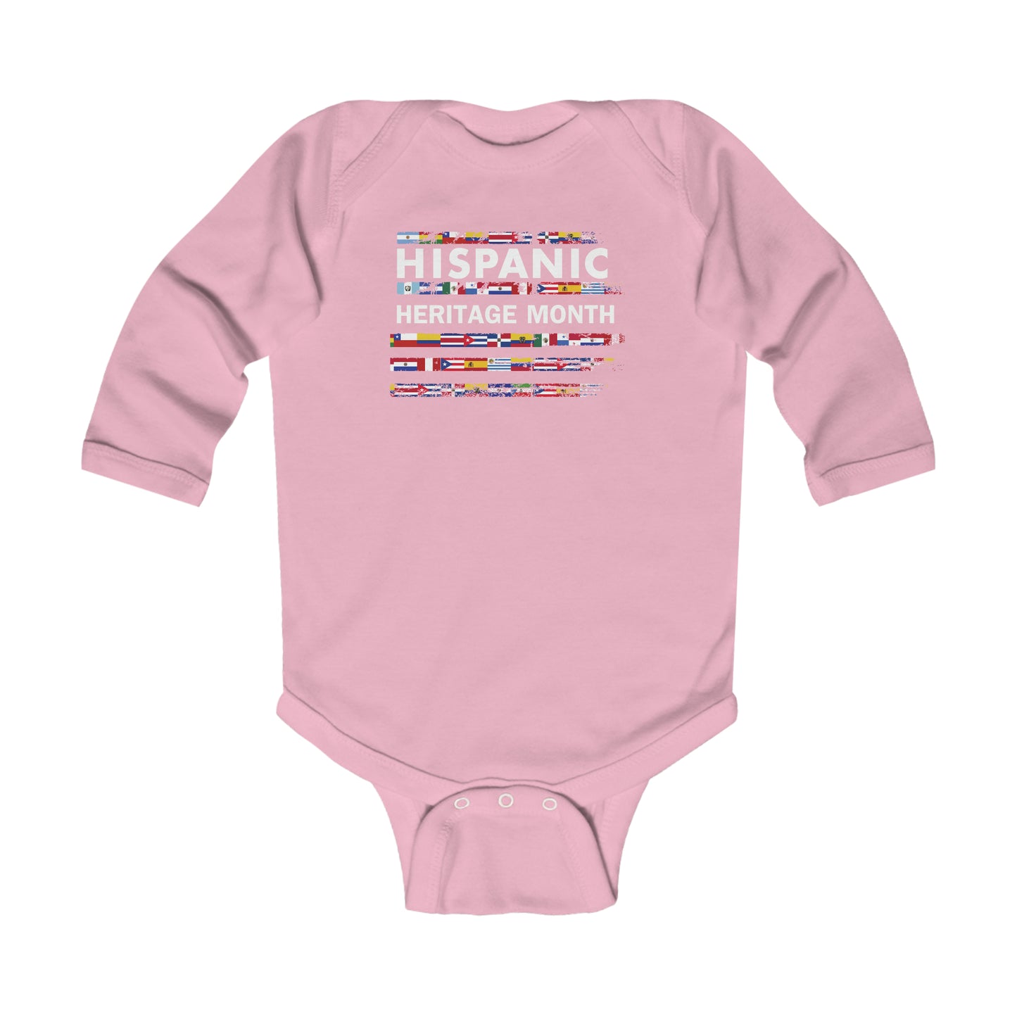 Hispanic Heritage Month Infant Long Sleeve Bodysuit