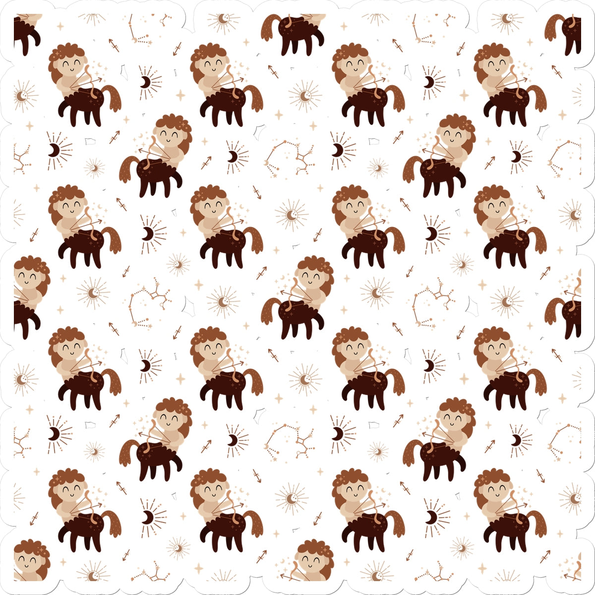 Sagittarius Pattern Sticker