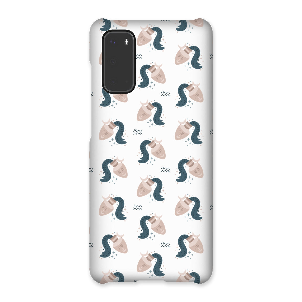 Aquarius Pattern Snap Phone Case