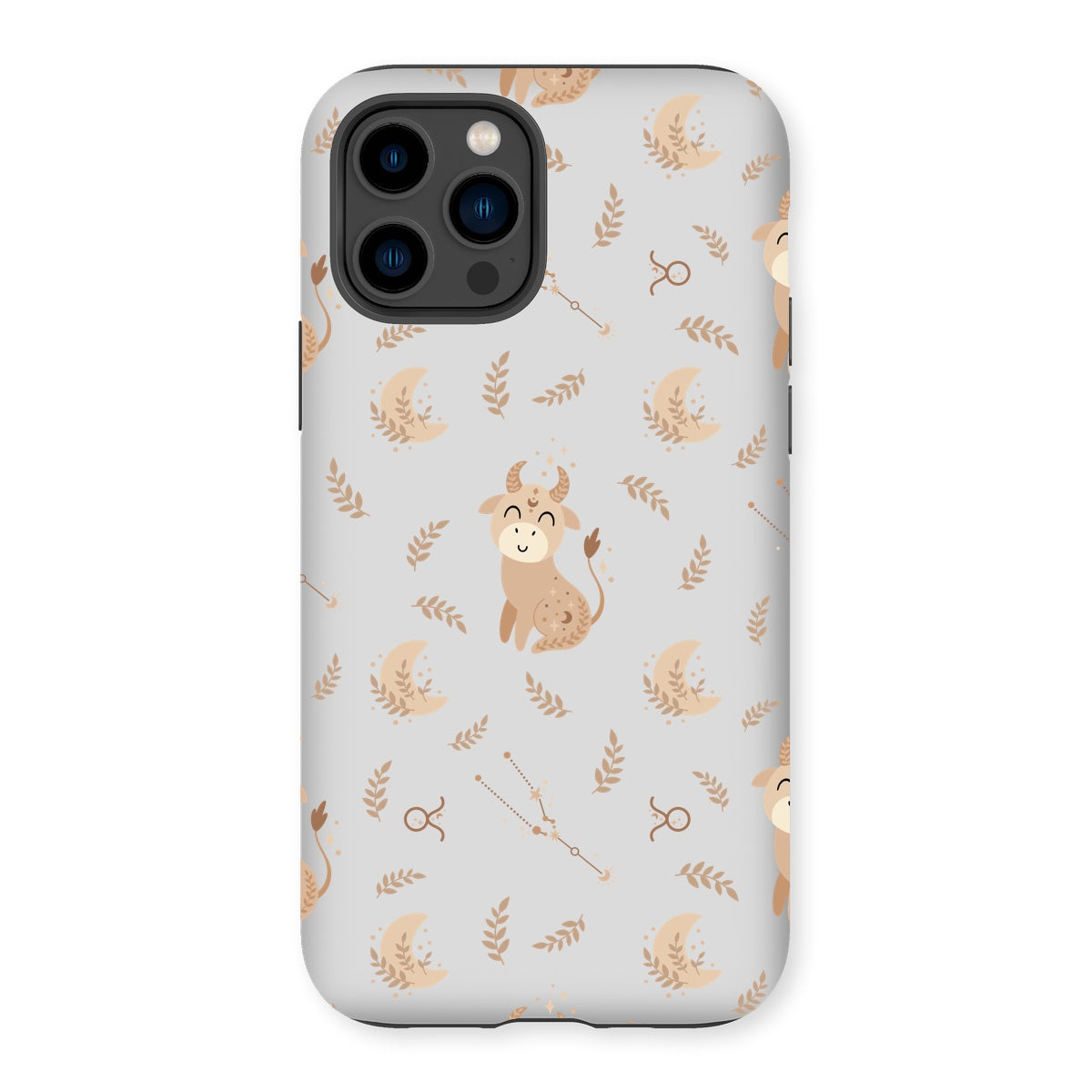 Taurus Pattern Tough Phone Case