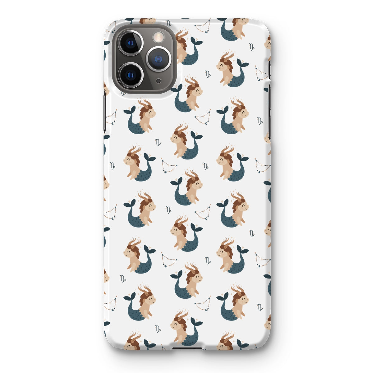 Capricorn Pattern Snap Phone Case