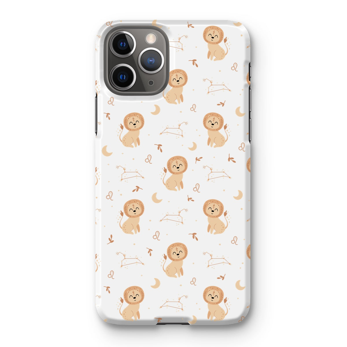 Leo Pattern Snap Phone Case