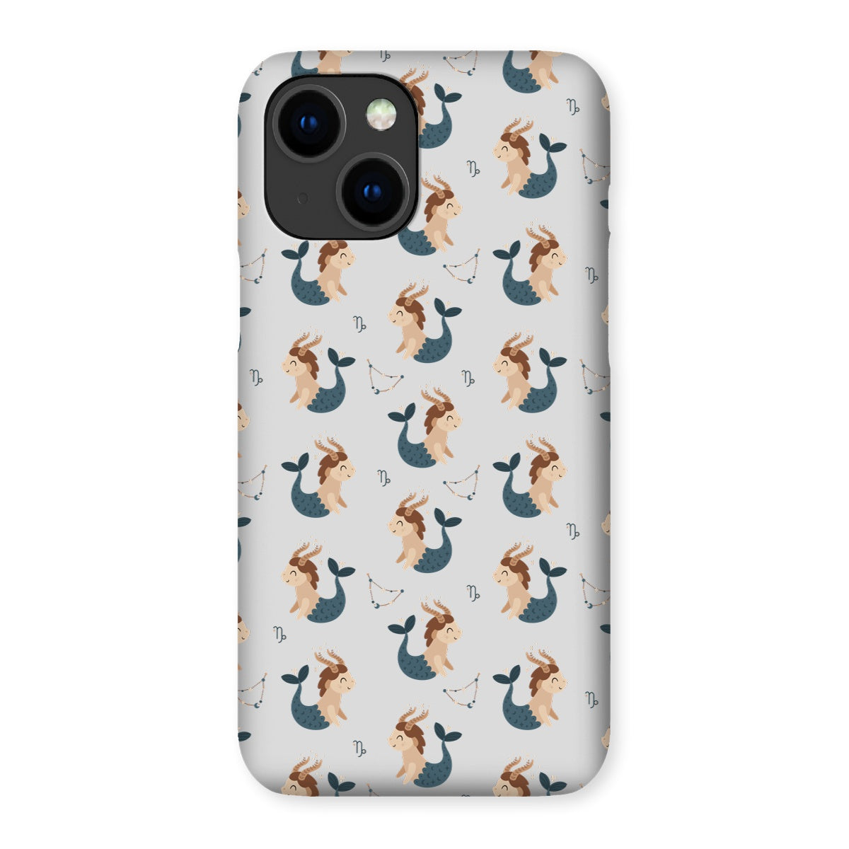 Capricorn Pattern Snap Phone Case