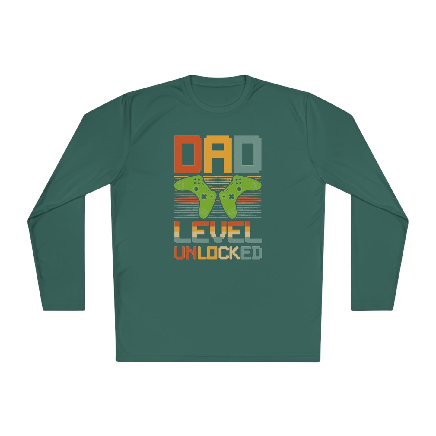 Dad Level Unlocked, Gaming Dad Tee, Gamer Dad, Dad Tee, Fathers Day Gift, Dad Level Unlocked T Shirt, New Dad Gift For Gamer Daddy, Funny First Time Dad Shirt, Unisex Lightweight Long Sleeve Tee