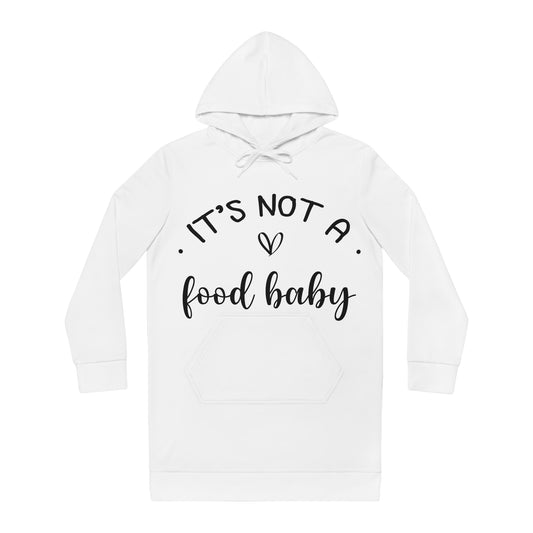 It's Not a Food Baby Women's Hoodie Dress (AOP)