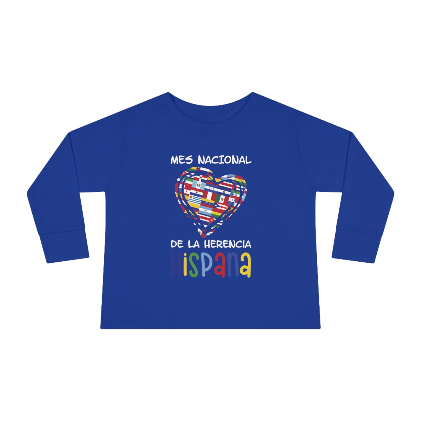 Hispanic Heritage Month Toddler Long Sleeve Tee