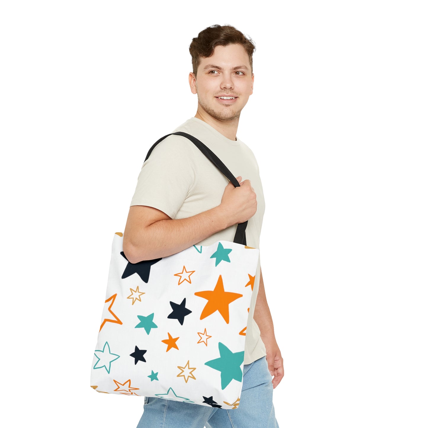 Halloween Stars Tote Bag (AOP)