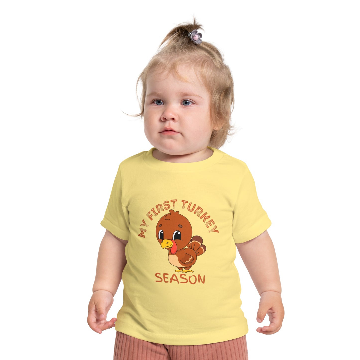 My First Turkey Season Baby Short Sleeve T-Shirt