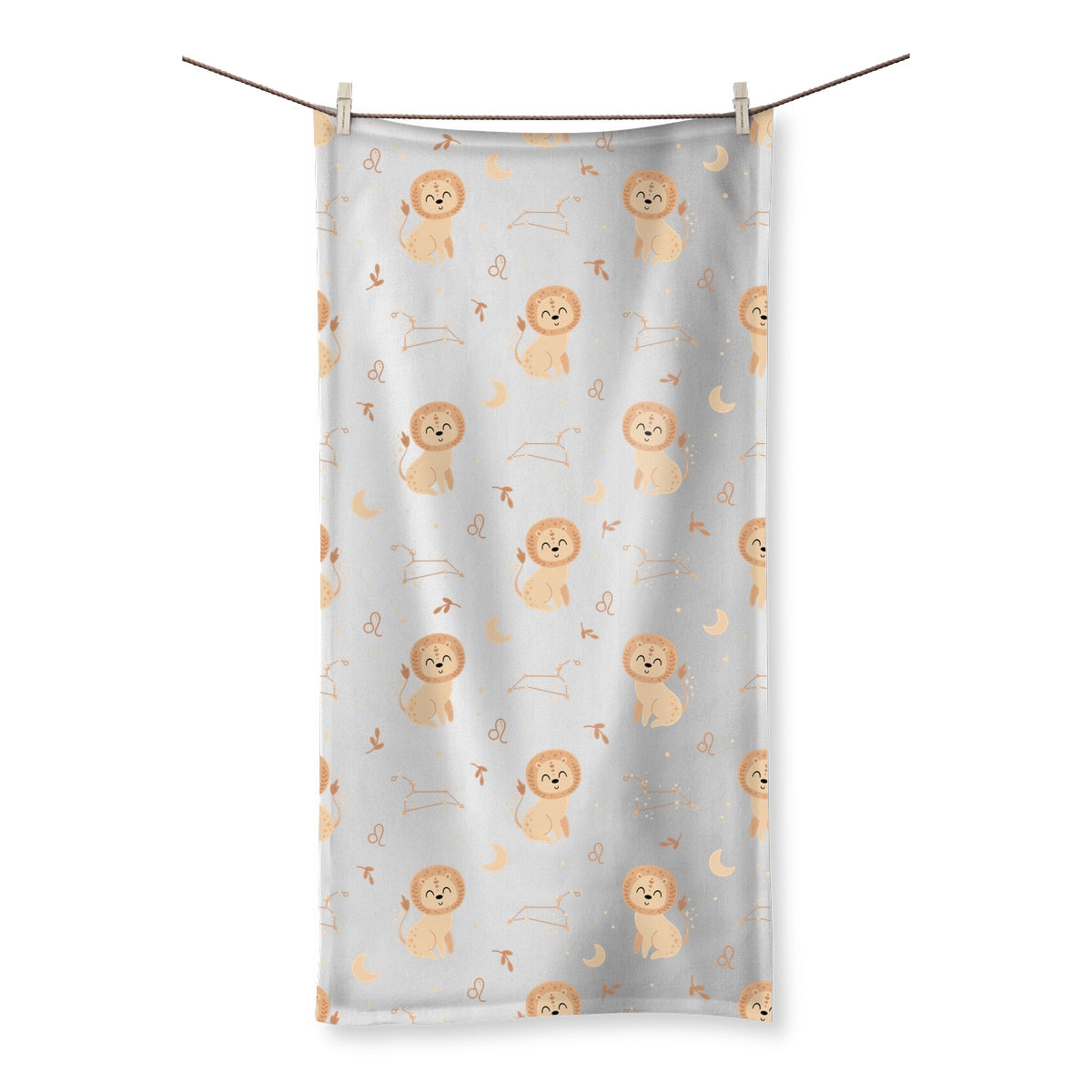 Leo Pattern Towel